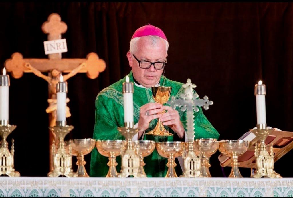Bishop Donald Hying at St. John Bosco Youth Day, Holy Hill