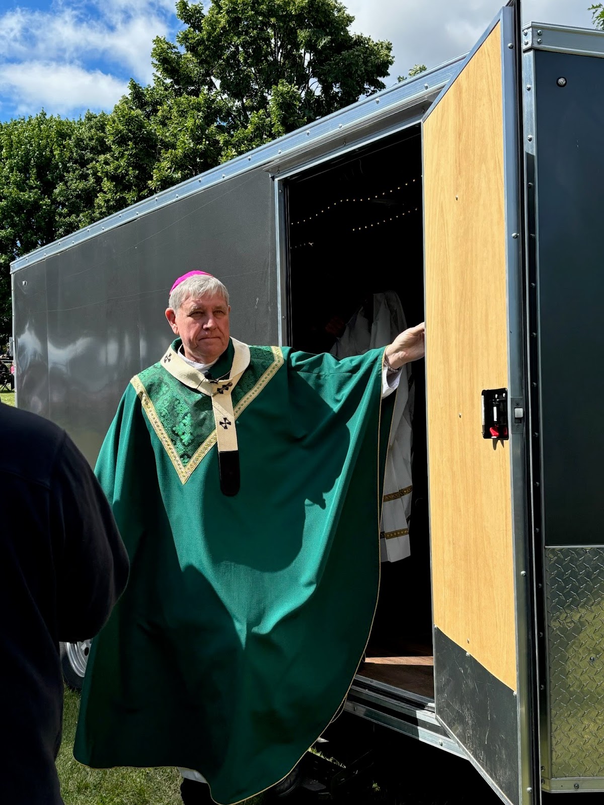 Archbishop Listecki at Mass for Vocations hosted by Kenosha KOC